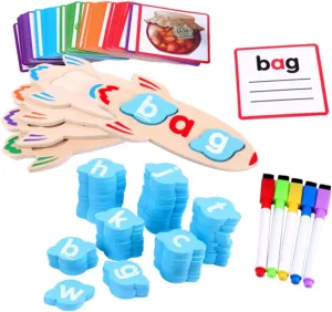 1 Set Vowel Letters Sorting Flashcards for Kindergarten Learning Interactive Spelling Game for Classroom Activities Enhances Hand Eye Coordination and Word Recognition
