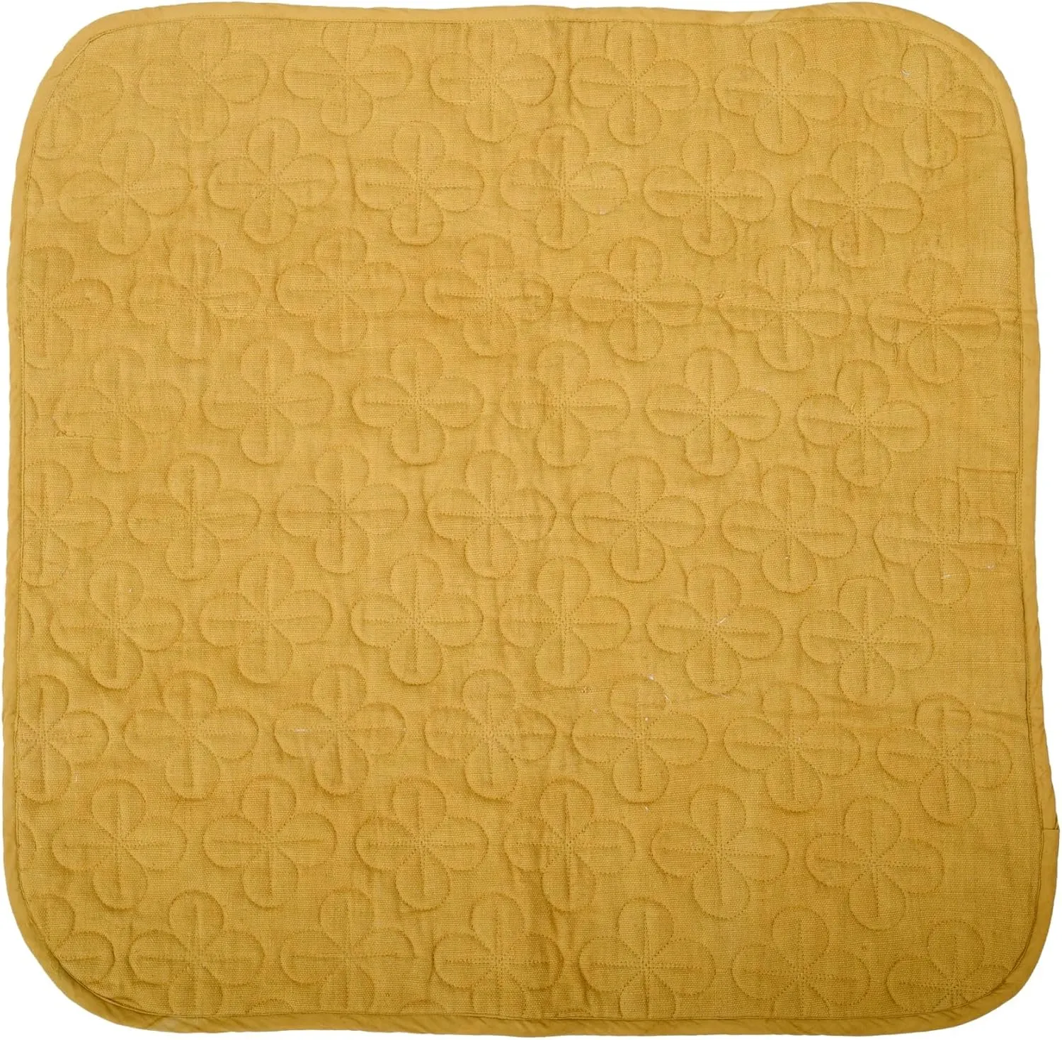 100% Organic Cotton Meditation Mat -Non Slip Handloom Foldable Meditation Mat Fitness Accessory Indoor & Outdoor Use Meditation Rug For Workout Mats For Pilates, Yoga & Fitness ( 22"x22" - Pack of 1)