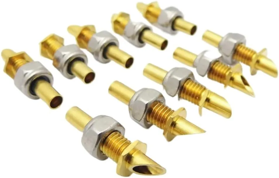 10PCS Motor ESC Water Cooling Water Pick Up Inlet Nipple M5 Nozzle for RC Boat Mono Racing Speedboat