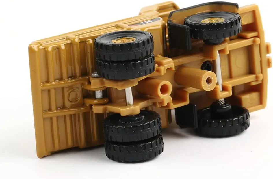 1:150 N Scale Mini Construction Vehicles Toys, Diecast Engineering Vehicle Model for N Scale Railroad, Train Set, Collection, Age 15 