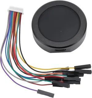 1.28 Inch Round Touch LCD Development Board, 240x240 Resolution, 65K Colors, Microcontroller Board for Device Development, Capacity Storage via USB, Low Modes