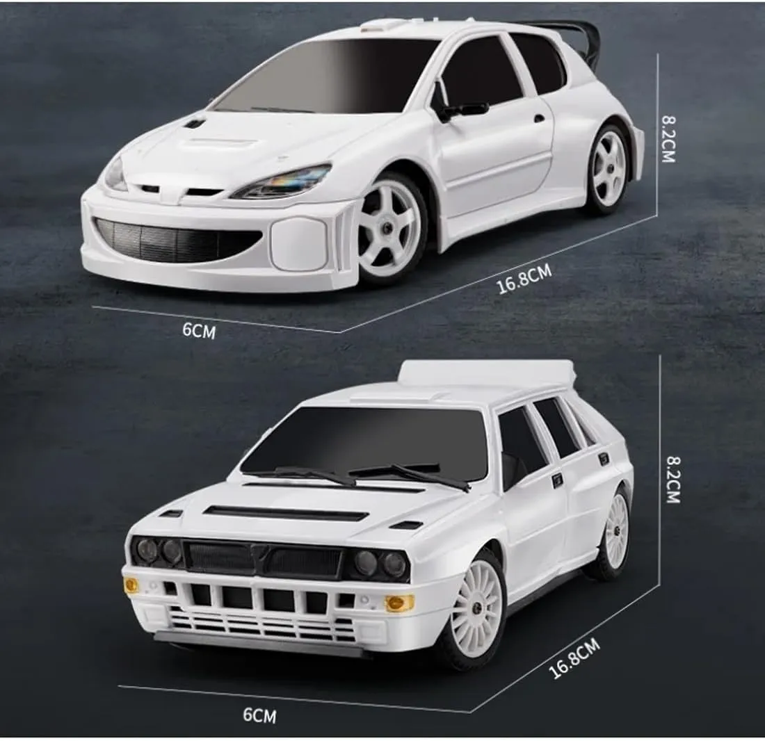 1/28 Scale Mini RC Drift Car for Adults, 4WD Full Proportional Drift Racing Car with LED Lights, High-Speed 10km/h RC Vehicle for Hobbyists & Teens -LD2803