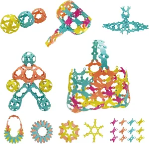 138 Pieces Kids Building Blocks STEM Construction Toys for Creative Play, Splicing Stacking Game Educational Toy for Preschool Classroom Activities ﻿