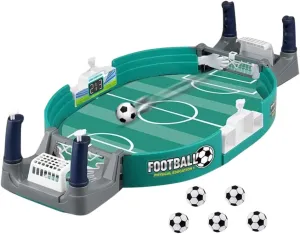 1Set Interactive Mini Table Football Game Upgraded Portable Soccer Board Game for Player Fun for Family Entertainment Parties Includes Mini Footballs