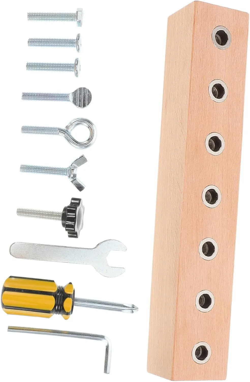1Set Montessori Busy Board for Sensory Learning for Developing Hand Eye Coordination Fine Motor Skills Engaging Activity Board for Preschoolers Craftsmanship for Safe
