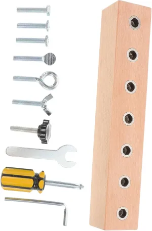 1Set Montessori Busy Board for Sensory Learning for Developing Hand Eye Coordination Fine Motor Skills Engaging Activity Board for Preschoolers Craftsmanship for Safe