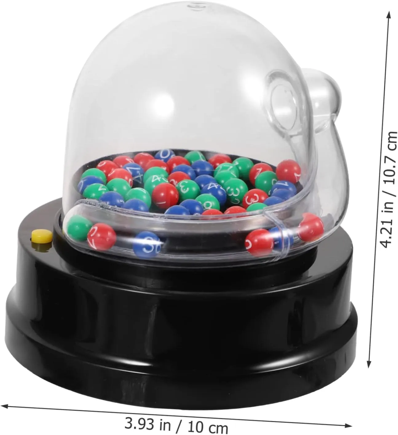 2 Sets Electric Machine Jackpot Machine Mini Lotto Games Machine Cage Game with Balls Bingo Tumbler with Balls Fortunate Picker Number Kids Bingo Portable Ball Machine Pp