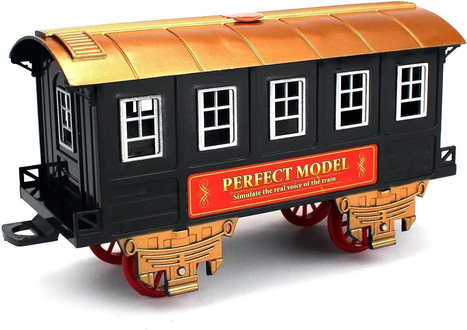 20 PCS Train Set Kids Railway Locomotive Steam Engine Toy Smoke, Light, Sound, Train and Carriage Play Set