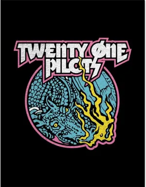 21 Pilots (Scaled And Icy) Collector Print (Framed) 30cm x 40cm - A Stunning Artwork to Enhance Your Collection or Living Space, One Size