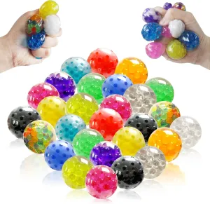 28PCS Colorful Taba Squishy Stress Balls Set for Adults| fufu Squishy FidgetToys |Alleviate Anxiety,Tension and Improve Focus|Squish Squeeze Balls for Adults|Fidget Classroom Prize Party Favors Toys