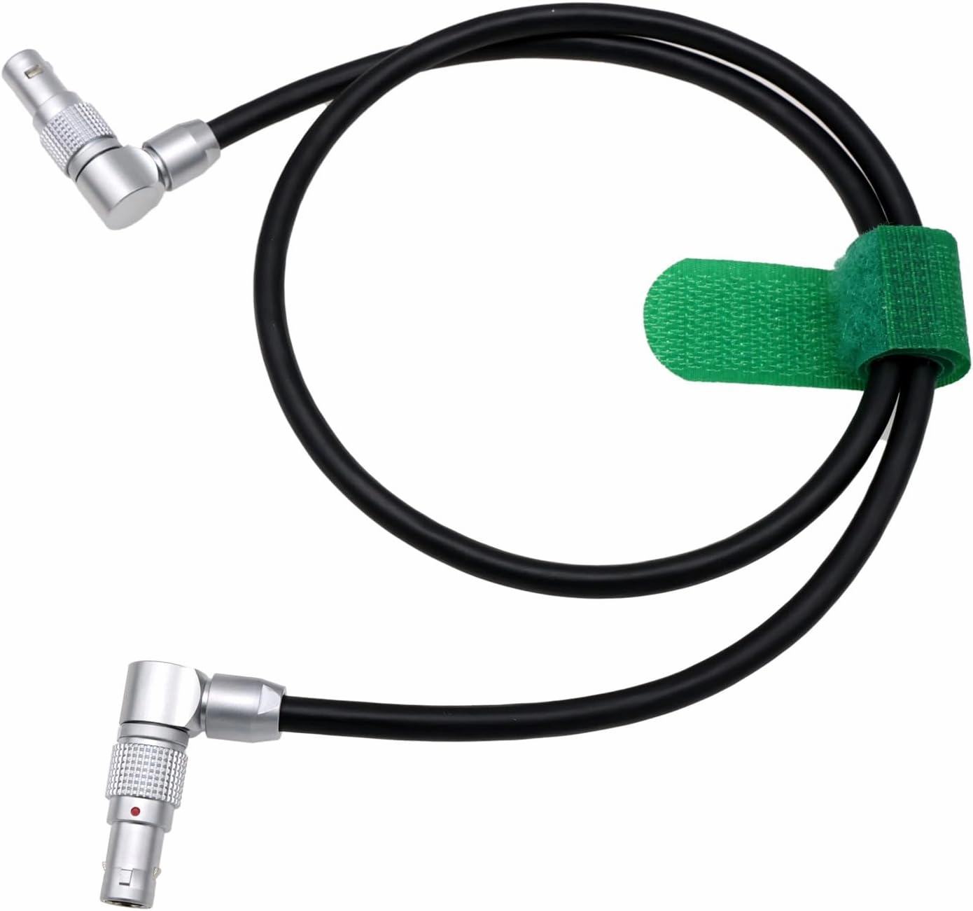 2 Pin Adjustable Right Angle 12V Power Cable for ARRI Alexa Camera to SmallHD Monitor Teradek Bolt Bond Preston MDR4 60cm