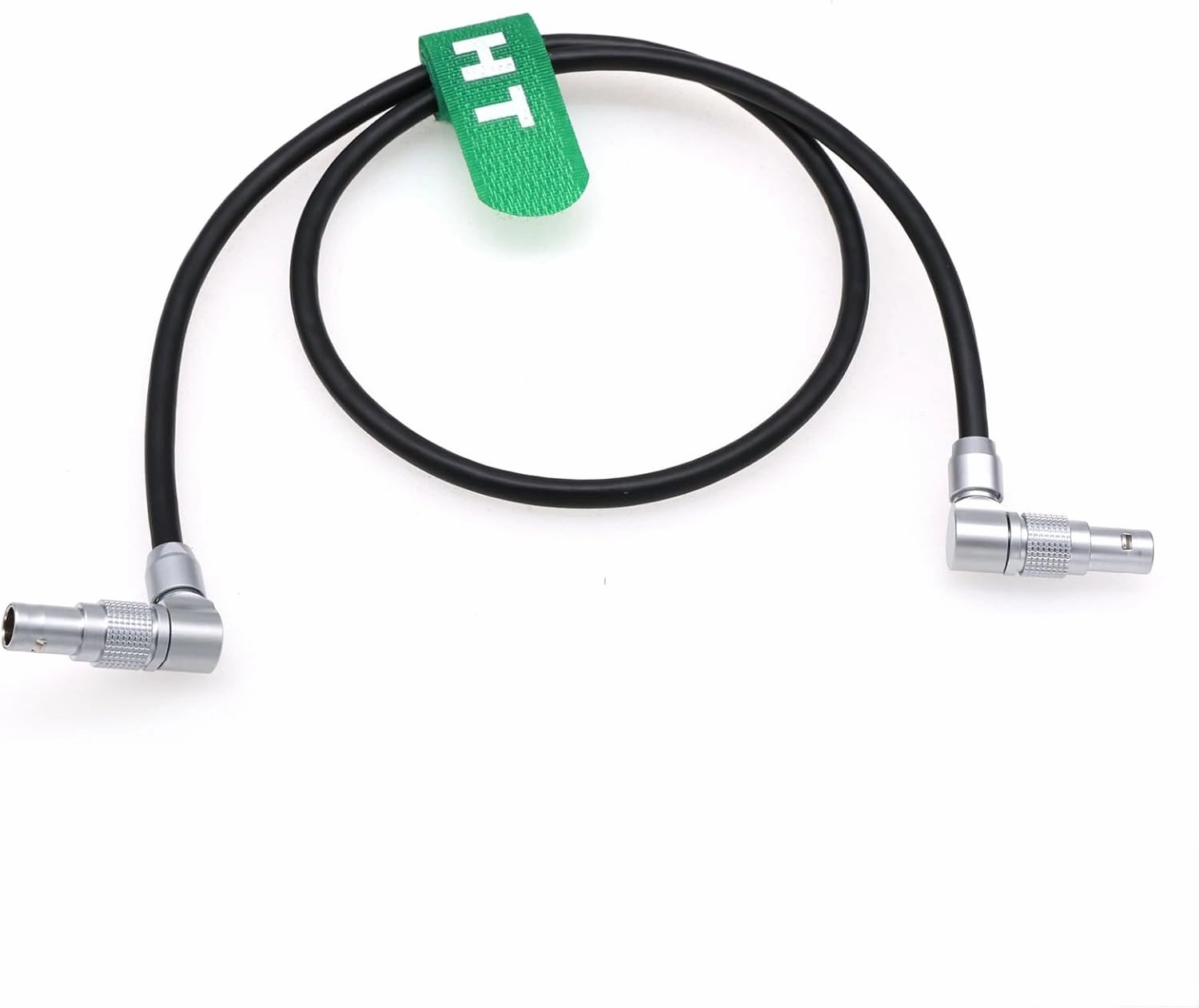 2 Pin Adjustable Right Angle 12V Power Cable for ARRI Alexa Camera to SmallHD Monitor Teradek Bolt Bond Preston MDR4 60cm
