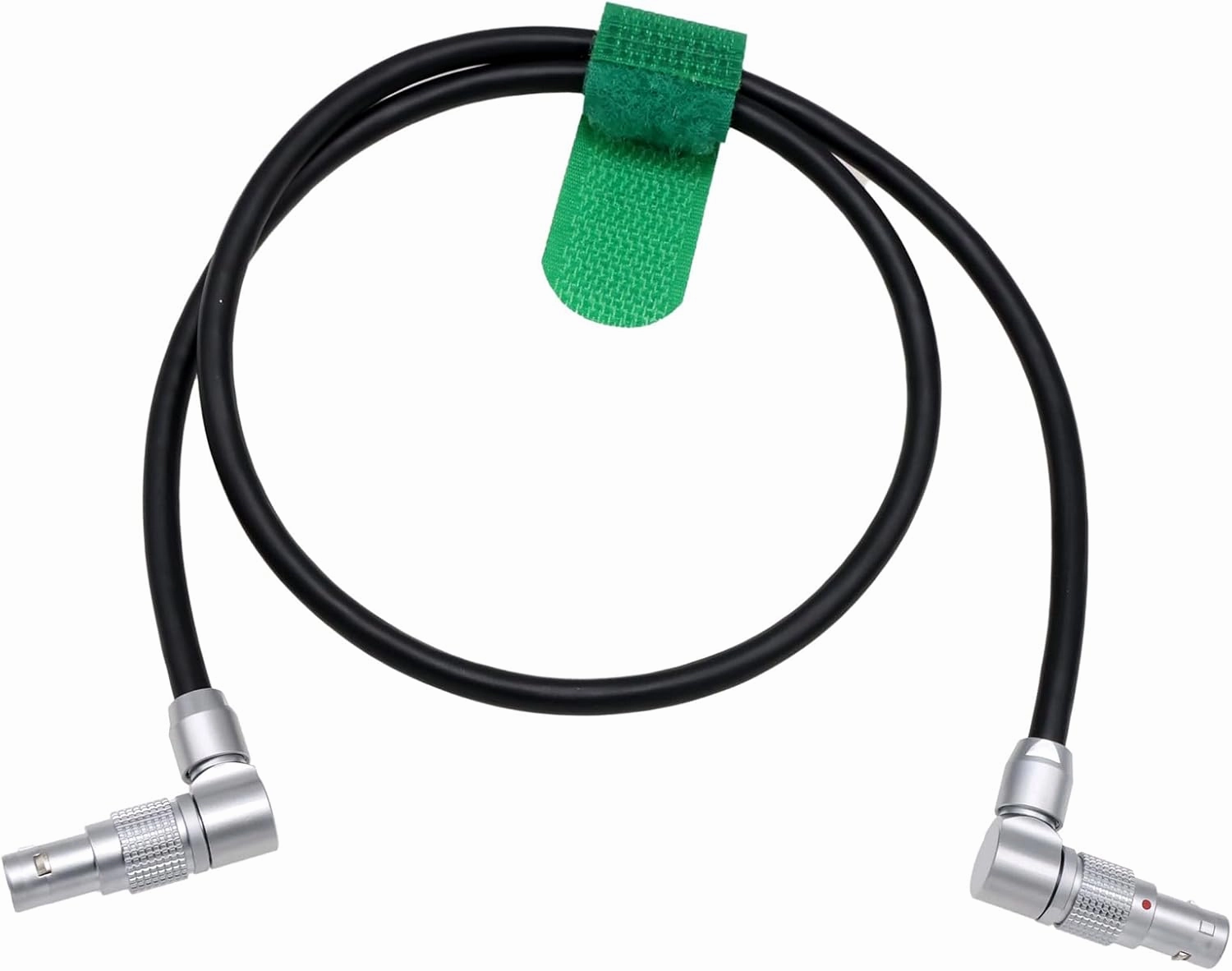 2 Pin Adjustable Right Angle 12V Power Cable for ARRI Alexa Camera to SmallHD Monitor Teradek Bolt Bond Preston MDR4 60cm