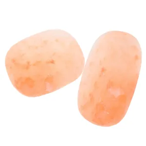 2pcs Natural Mineral Salt Soap Blocks Exfoliating Body Wash for Lightweight Portable Design Gentle Cleansing for Daily Skincare and Relaxation
