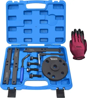3163021 Cam Timing Tool Kit   3163530 Engine Brake Adjustment Tool, Compatible with Cummins ISX QSX X15 Engine, 16PCS with 4/5/6/7 Degree Wedge with Carrying Case, Replace 3163020 3163069