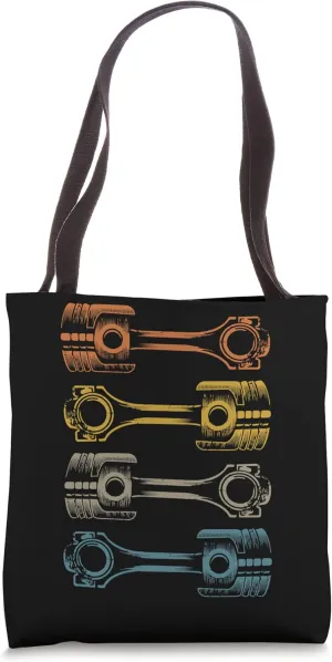 4 Pistons - Four cylinder engine - mechanic, engineer, racer Tote Bag
