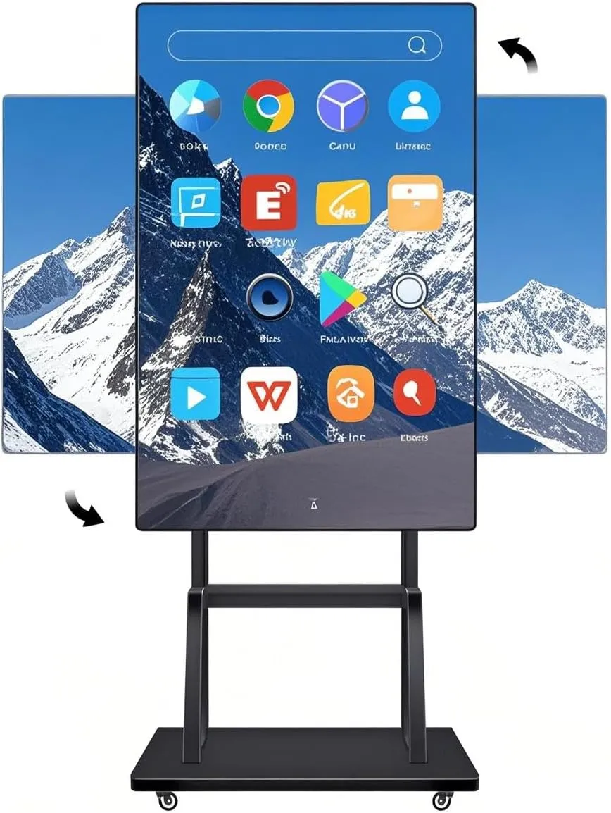 49" Smart Board – 4K UHD Interactive Whiteboard for Classroom, Office & Home, Wireless Screen Mirroring, Multi-Device Sharing, Open Ecosystem, 3-Year Warranty (Board Only)