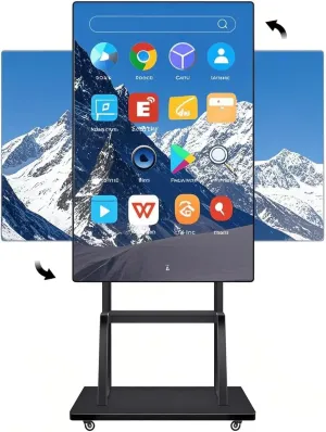 49" Smart Board – 4K UHD Interactive Whiteboard for Classroom, Office & Home, Wireless Screen Mirroring, Multi-Device Sharing, Open Ecosystem, 3-Year Warranty (Board Only)