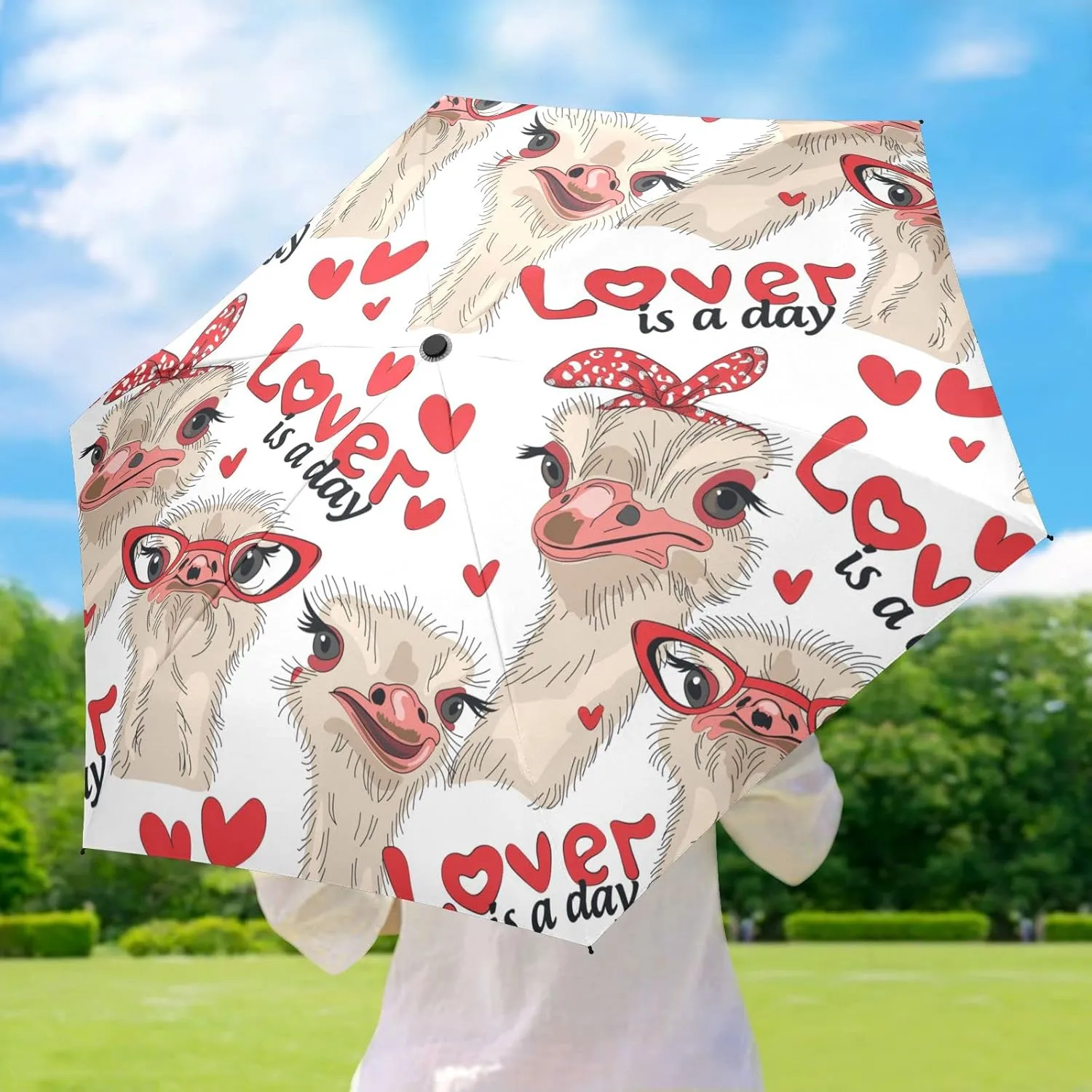 5 Folding Compact Pocket Windproof Umbrella, 6 Ribs Ultra-Light Foldable Vinyl Parasol, Mini Anti-UV Travel Umbrella