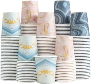 800 Pack 5 oz Paper Cups, Disposable Bathroom Cups, Small Mouthwash Cups, Mini Paper Cups for Bathroom (European-style 800Count)