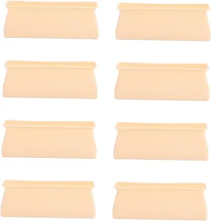 8pcs Bed Leg Protectors Bed Frame Toe Guard Protectors Anti-Slip Furniture Feet Covers for Home Decor