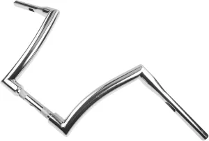 A-Premium 12 Inch Chrome Handlebars Compatible with Harley-Davidson Bad Boy, Blackline, Breakout, Deluxe, Disc Glide, Dyna Glide, Fatboy Lo, Forty Eight, Freewheeler, Replace# MHB300240019