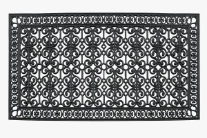 A1HC Extra Large Floor Mat, Natural Rubber, 36”x72”, Ideal for entryway, Scrapes Shoes Clean of Dirt & Grime, Heavy Duty Door mat for Indoor Outdoor, Front Door Mat for Entry, Patio, Busy Areas
