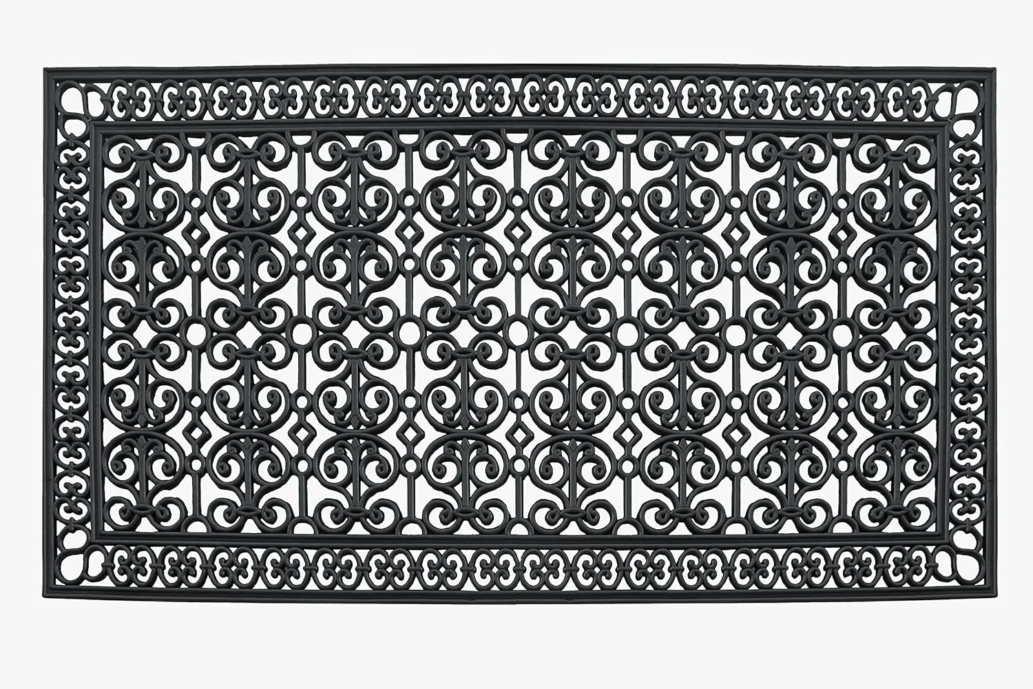 A1HC Extra Large Floor Mat, Natural Rubber, 36”x72”, Ideal for entryway, Scrapes Shoes Clean of Dirt & Grime, Heavy Duty Door mat for Indoor Outdoor, Front Door Mat for Entry, Patio, Busy Areas