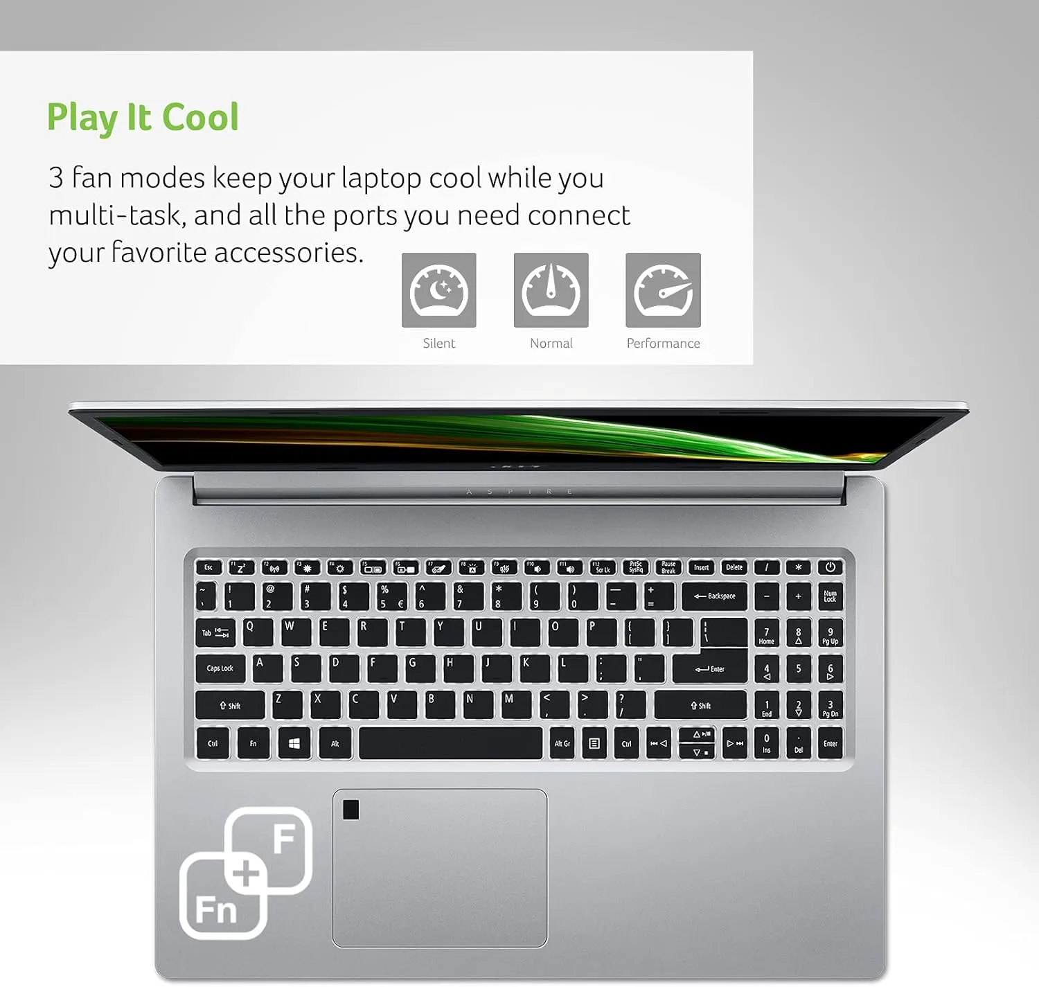 Acer Aspire 5 A515-46-R3UB | 15.6" Full HD IPS Display | AMD Ryzen 3 3350U Quad-Core Mobile Processor | 4GB DDR4 | 128GB NVMe SSD | WiFi 6 | Backlit KB | FPR | Amazon Alexa | Windows 11 Home in S mode