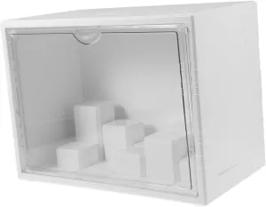 Acrylic Display Case for Collectibles Clear Stackable Showcase Modern Design Figures Mini Toys and Statues Versatile Storage for Home Decor