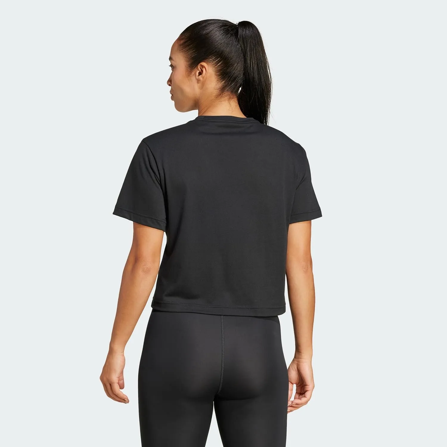 adidas Women's Train Essentials Big Performance Logo T-Shirt