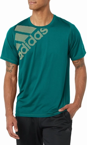 adidas Men's Freelift Badge of Sport Graphic Tee