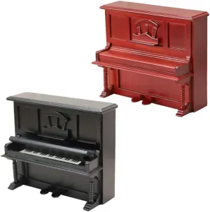 AirAds Dollhouse 1:12 Miniature Piano Classic Standard Piano; Price Each (1 red Piano)