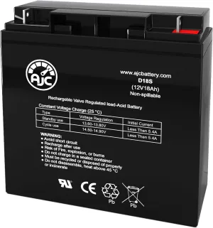 AJC Battery Compatible with Raytheon RMX-125 Portable X-ray 12V 18Ah Battery