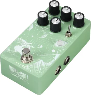 ALABS NOVADRIFT Modulation Pedals for Electric Guitar,Vibe Chorus Phaser Rotary Flanger Tremolo Ring,Analog Dry Through,Tap Tempo,True Bypass