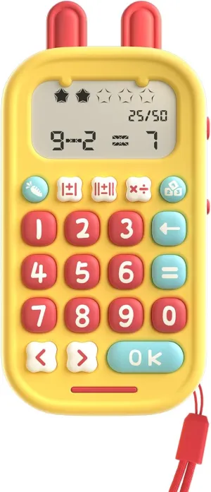 alilo Math Games for Kids Ages 5-12, Portable Math Toys for Practicing Addition, Subtraction, Multiplication and Division, Fun Educational Toy with 5 Modes, 19 Math Games, and 50K Math Questions
