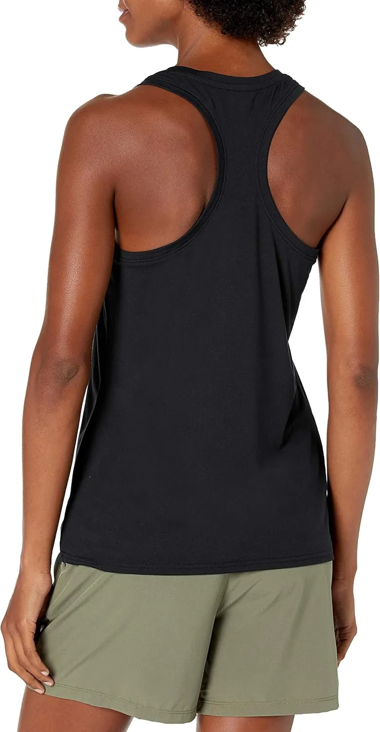 Amazon Essentials Women's Active Quick Dry Tech Stretch Racerback Tank Top (Available in Plus Size), Multipacks