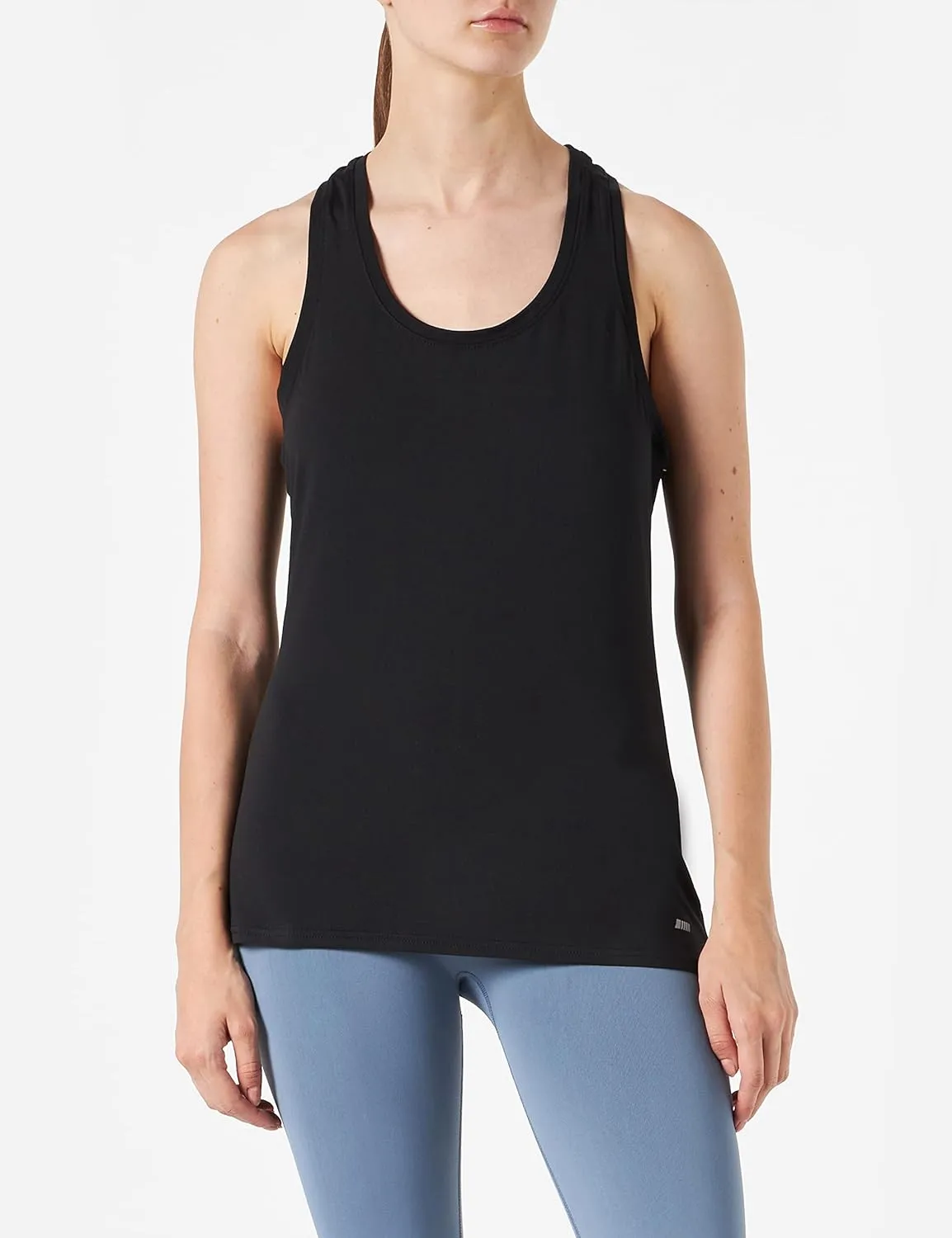 Amazon Essentials Women's Active Quick Dry Tech Stretch Racerback Tank Top (Available in Plus Size), Multipacks