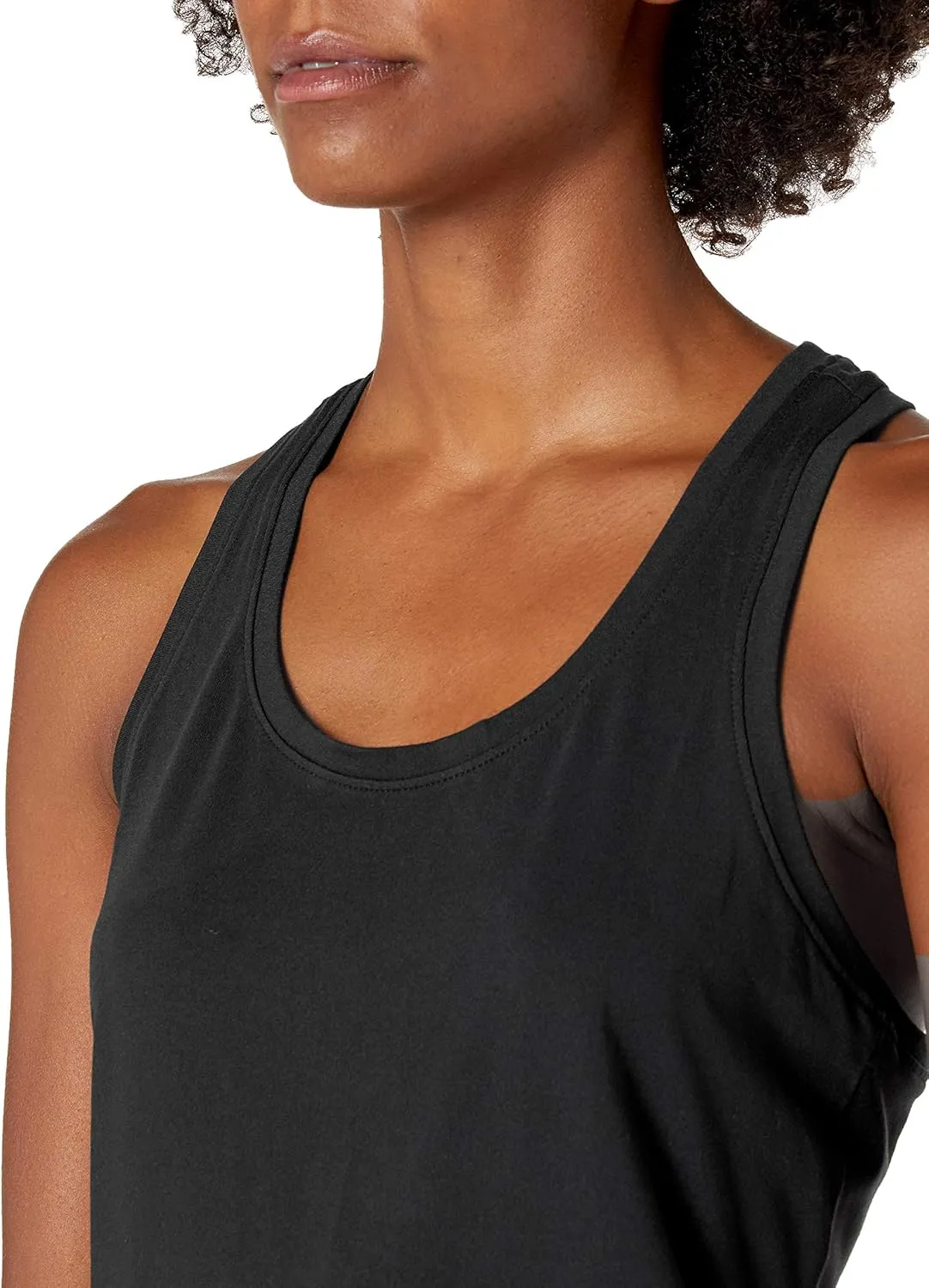 Amazon Essentials Women's Active Quick Dry Tech Stretch Racerback Tank Top (Available in Plus Size), Multipacks