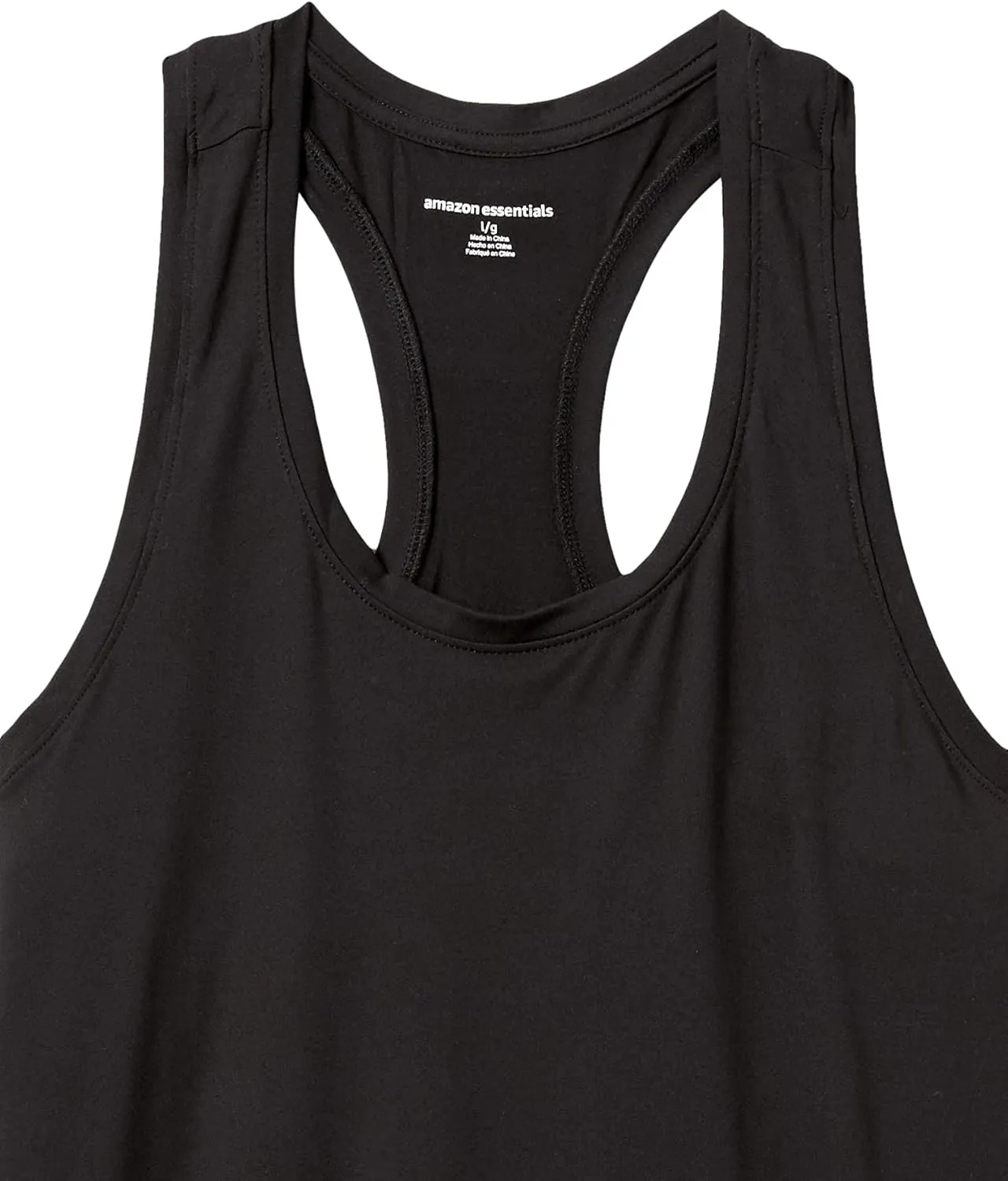 Amazon Essentials Women's Active Quick Dry Tech Stretch Racerback Tank Top (Available in Plus Size), Multipacks