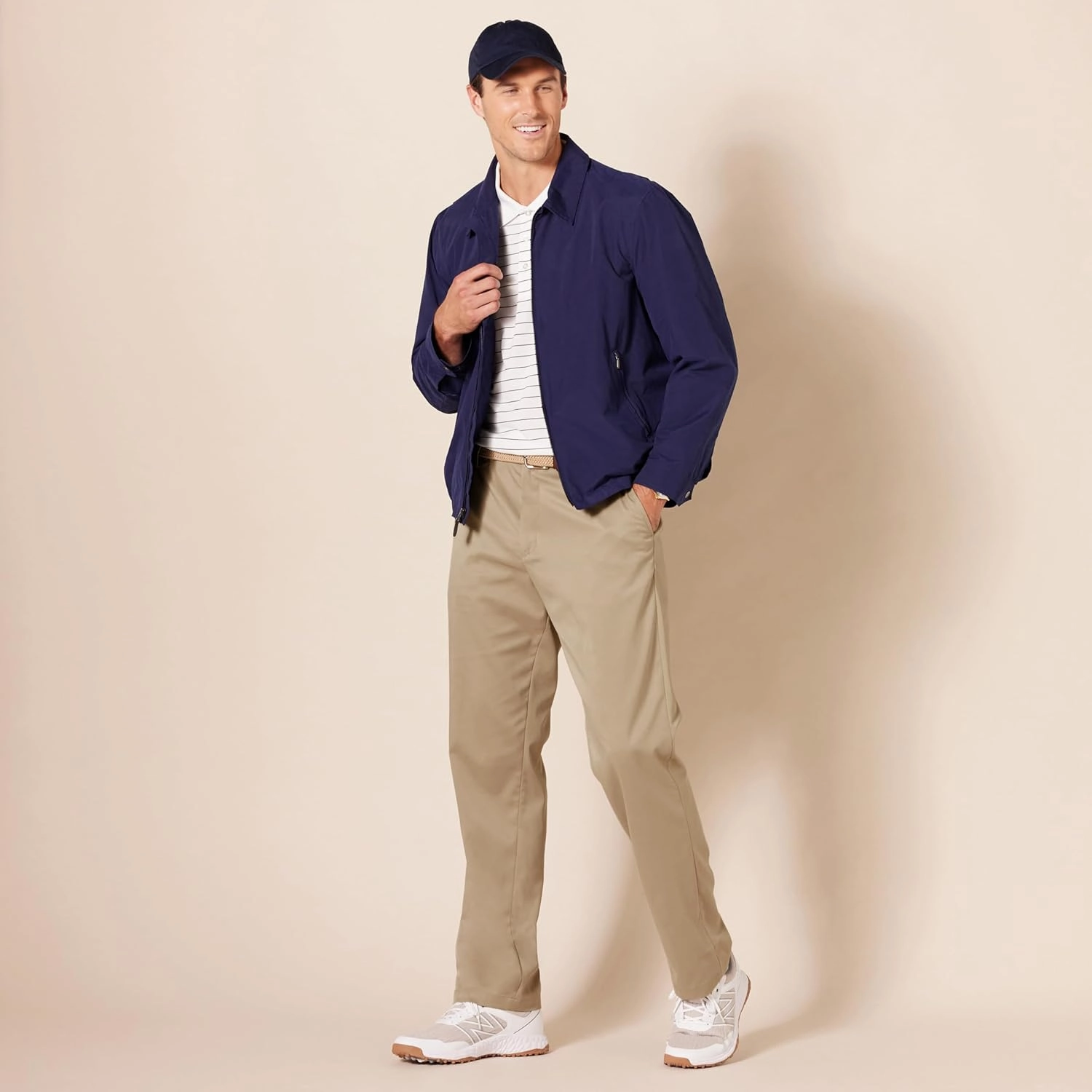 Amazon Essentials Men's Classic-Fit Stretch Golf Pant (Available in Big & Tall)