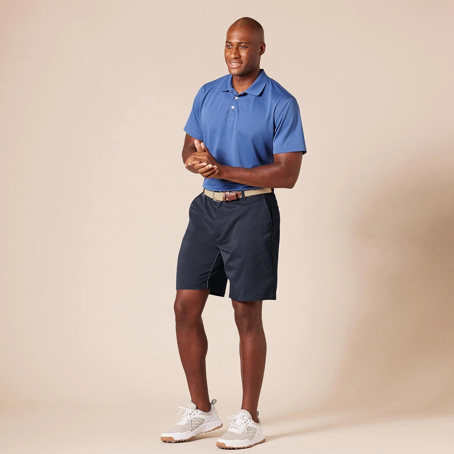 Amazon Essentials Men's Classic-Fit Stretch Golf Short (Available in Big & Tall)