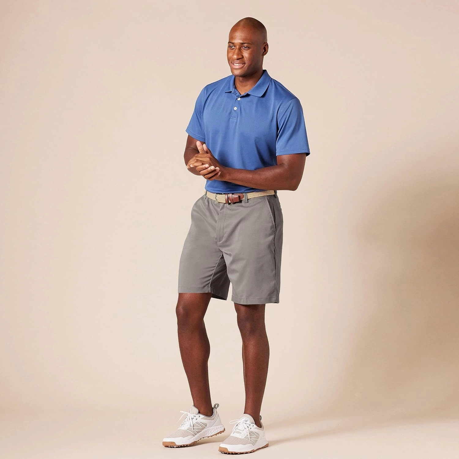Amazon Essentials Men's Classic-Fit Stretch Golf Short (Available in Big & Tall)