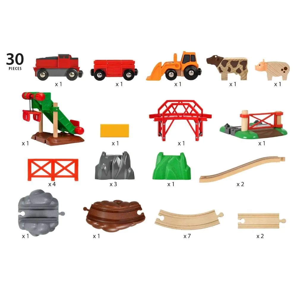 ANIMAL FARM 30 PIECE SET