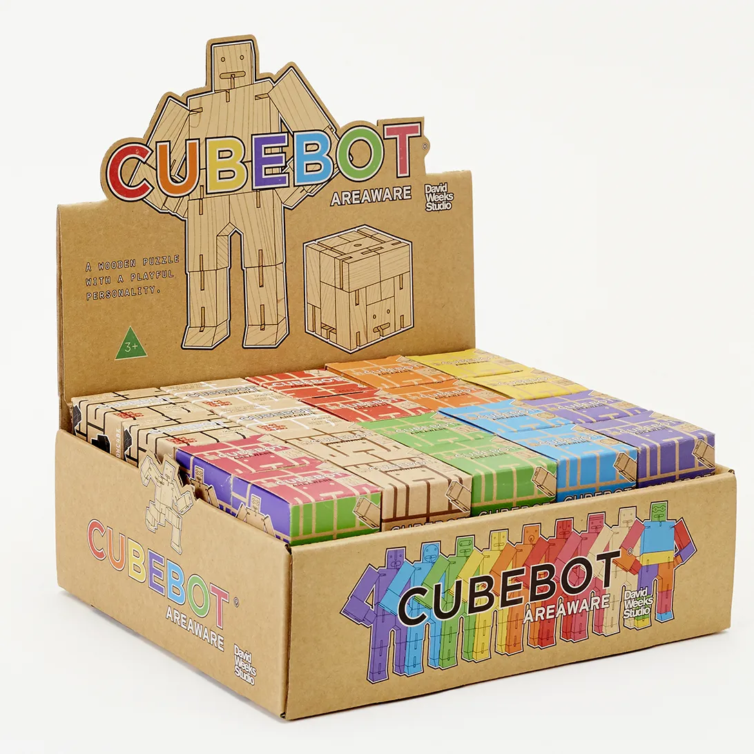 Areaware - David Weeks - Cubebot Micro - Display