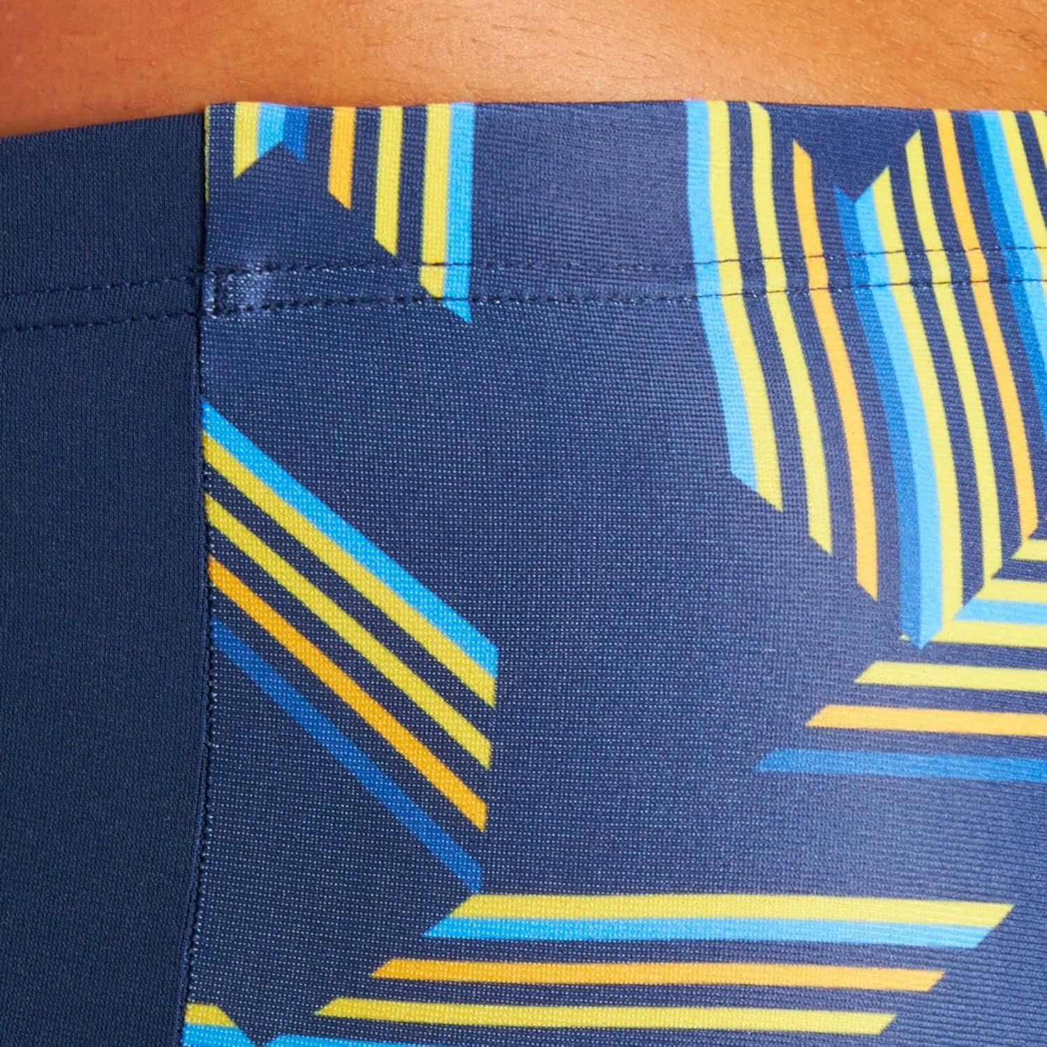 ARENA Puzzled Athletic Swim Jammers for Men Competitive Racing, Training, Quick Dry, Compression, Chlorine Resistant Swimsuit