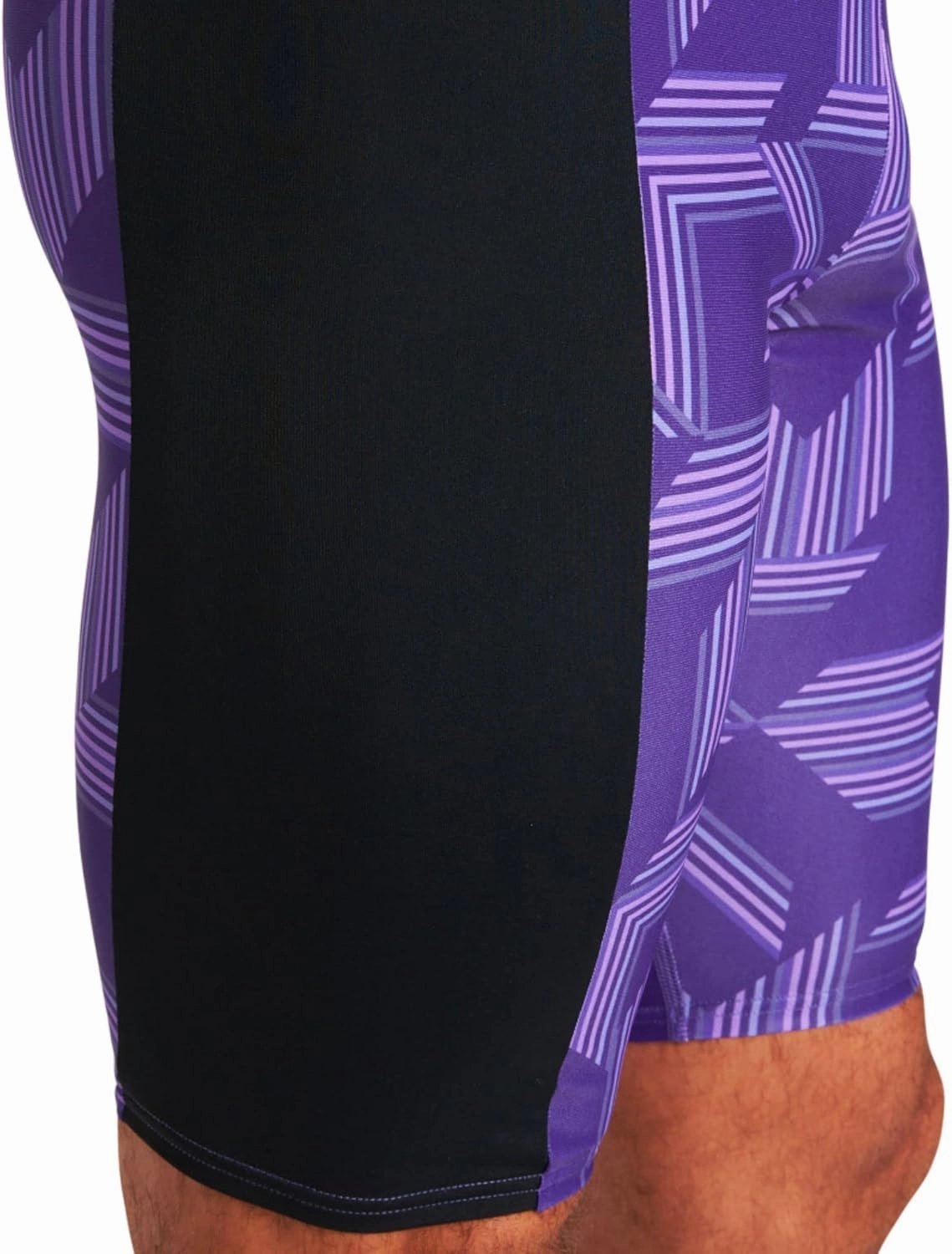 ARENA Puzzled Athletic Swim Jammers for Men Competitive Racing, Training, Quick Dry, Compression, Chlorine Resistant Swimsuit