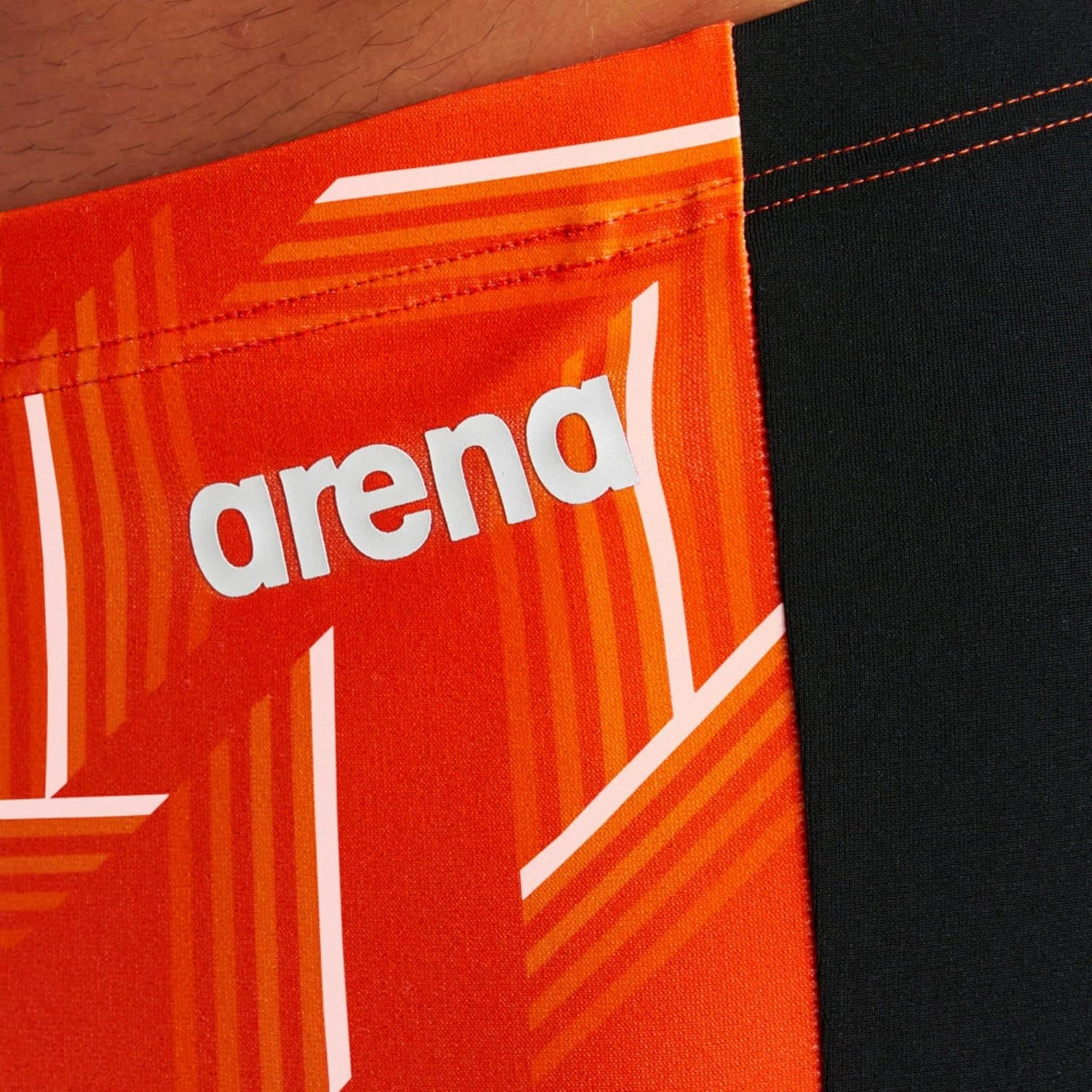 ARENA Puzzled Athletic Swim Jammers for Men Competitive Racing, Training, Quick Dry, Compression, Chlorine Resistant Swimsuit