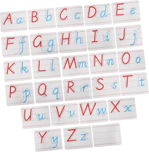 ARTIBETTER 1Set Alphabet Magnets Set Uppercase Lowercase Letters for Educational Fun Refrigerator Alphabet Magnets for Preschool Learning Includes Storage Bag Pen