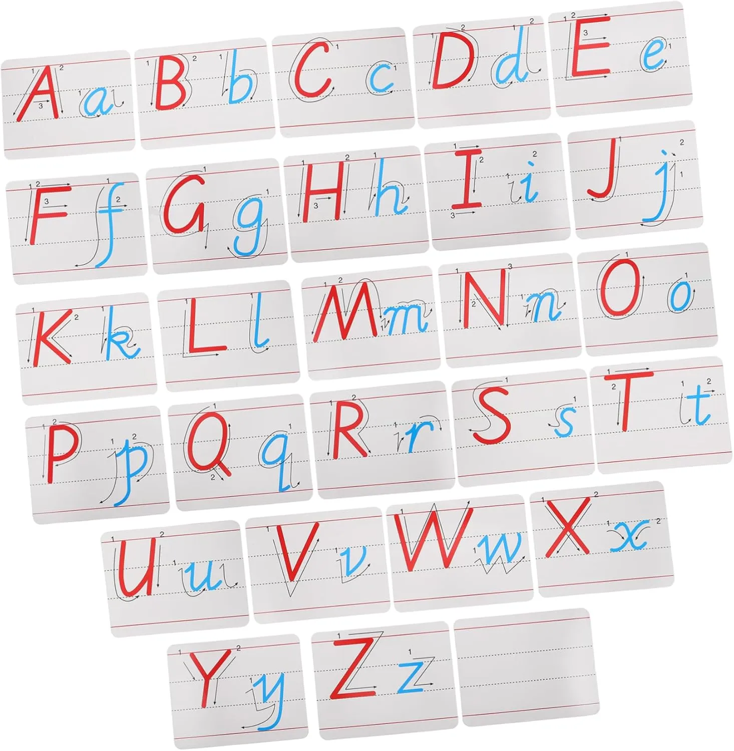 ARTIBETTER 1Set Alphabet Magnets Set Uppercase Lowercase Letters for Educational Fun Refrigerator Alphabet Magnets for Preschool Learning Includes Storage Bag Pen